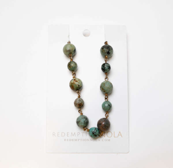 Green Marble Bracelet